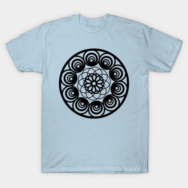 Decoration Circle Flora T-Shirt by Shop Ovov